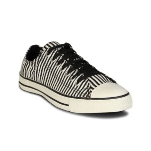 Converse Unisex Strips White Canvas Shoe