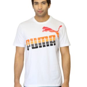 Puma Men Sunbleach White T-shirt
