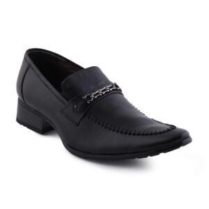 Provogue Men Black Formal Shoes