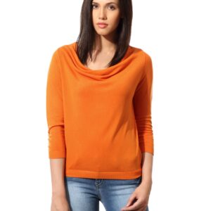 United Colors of Benetton Women Orange Top
