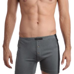 Chromozome Men Grey & Black Trunks