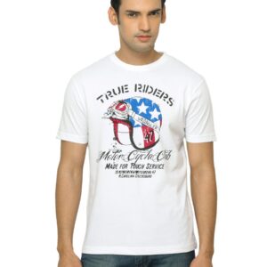 Wrangler Men True Rider White T-shirt