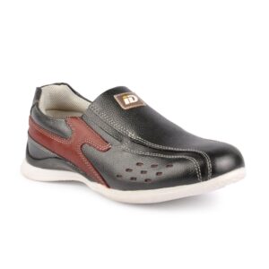 iD Men Casual Black Shoes