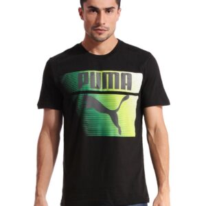 Puma Men Glyth Black T-shirt