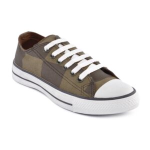 Converse Unisex Brown Big Checks  Casual Shoes