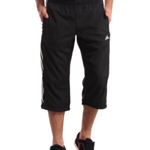 ADIDAS Men Black 3/4 Length Pants