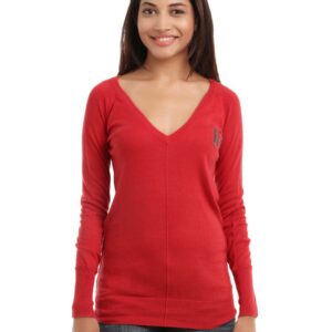 Roxy Women Red Sweater