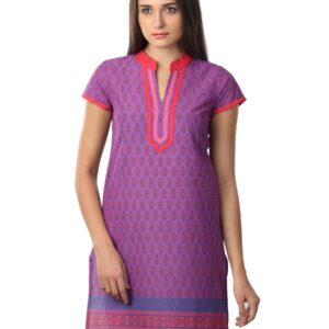 Vishudh Women Purple Kurta