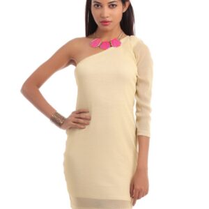 Tonga Women Gold Dress