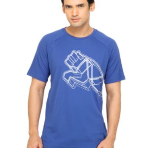 Puma Men Logo Blue Tshirt