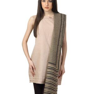 Fabindia Women Printed Green Dupatta