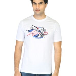 Locomotive Men Printed White T-shirt