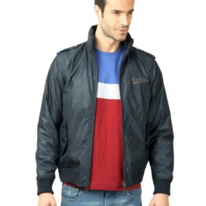 U.S. Polo Assn. Men Solid Navy Blue Jackets