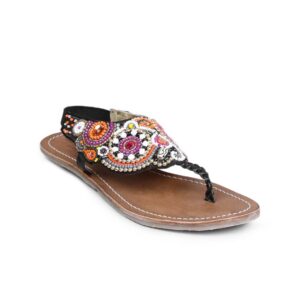 Catwalk Women Ethnic Flat Multi Color Flats