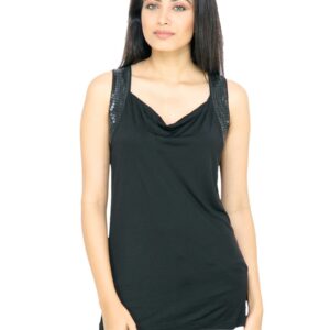 s.Oliver Women Solid Black Top