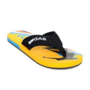 Gas Men Lagoon Yellow Flip Flops