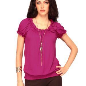 Jealous 21 Women Purple Top With Purple Flower Top