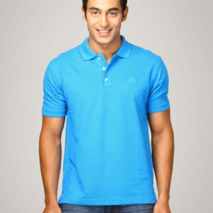 Proline Men Blue Polo T-shirt