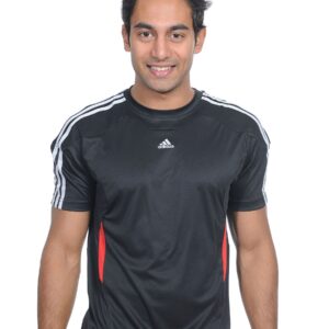 ADIDAS Mens Multi Black T-shirt