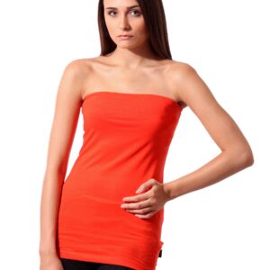 ONLY Women Red Live Love Tube Top