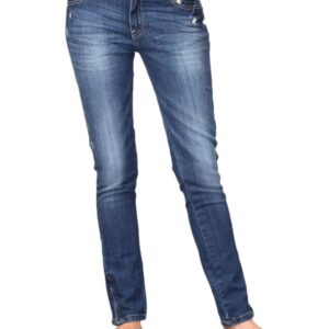 Jealous 21 Women Zipped Ankle Shimmer Blue Jeans