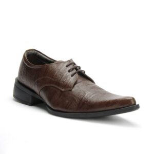 Franco Leone Men Brown Formal Shoes