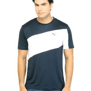 Puma Men Team SS Bluenights Navy Tshirts