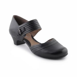 Clarks Women Blue Ocean Black Heels