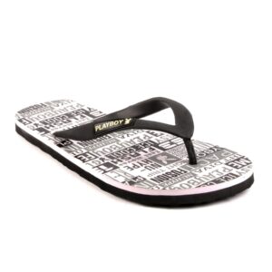 Playboy Men Casual Black Slippers