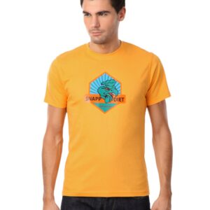Myntra Men Orange Snapp Diet T-shirt