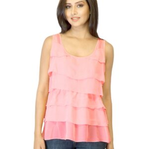 United Colors of Benetton Women Peach Top