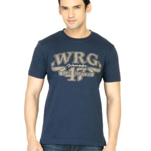 Wrangler Men Tee Navy Blue T-shirt