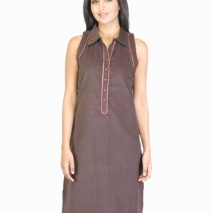 W Women Brown Kurta