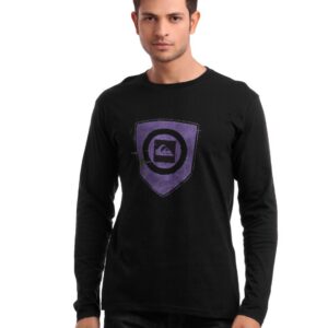 Quiksilver Men Black T-shirt