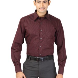 Genesis Men Stripes Red Shirts