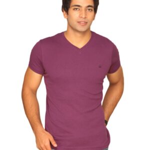 UCB Men's Benetton Logo Purple T-shirt
