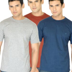 Campbell Men Pack of 3 Solid Tshirts