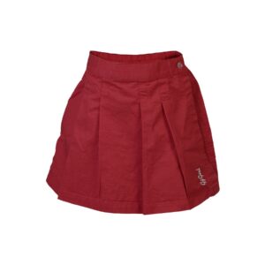 Gini and Jony Kids Girls Solid Red Skirts