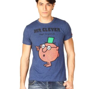 Mr.Men Men's Navy Melange T-shirt