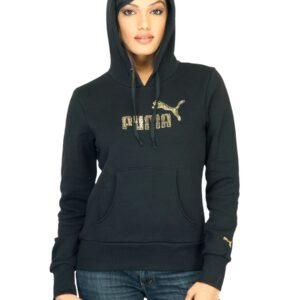 Puma Women Black Sweatshirt