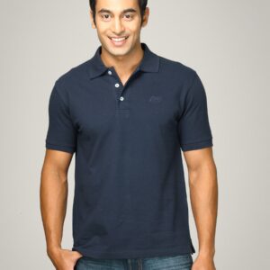 Proline Men Navy Polo T-shirt
