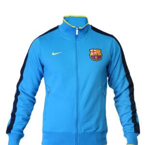 Nike Men Printed Blue Jackets