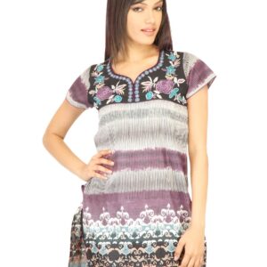 Aneri Women Kaalki Multi Coloured Kurta