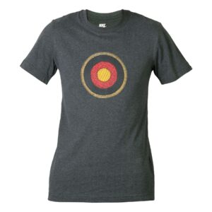 Nike Men Printed Grey T-shirt