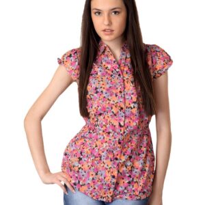 Flying Machine Women Multicoloured Printed Shirt