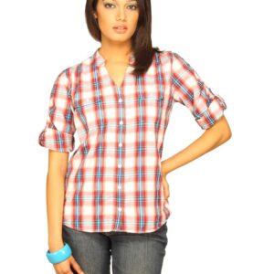 Wrangler Women Check Multi Colour Shirt