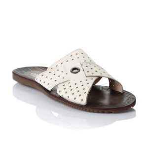 Cobblerz Men White Sandals