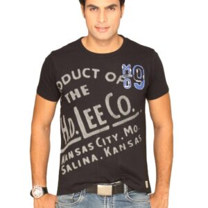 Lee Men's Slash Black T-shirt