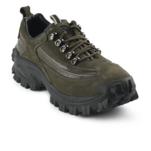 Woodland Men  Olive Green Casual Shoes