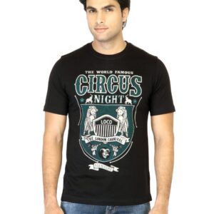 Locomotive Men Printed Black T-shirt
